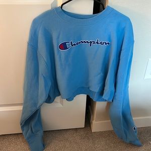 Champion crop sweatshirt